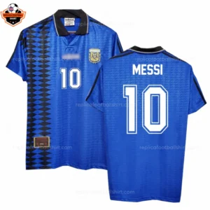 Retro Argentina MESSI 10 Away Replica Football Shirt 1994/95