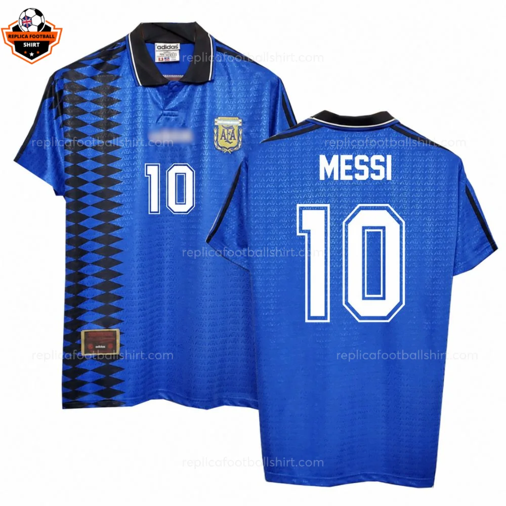 Retro Argentina MESSI 10 Away Replica Football Shirt 1994/95