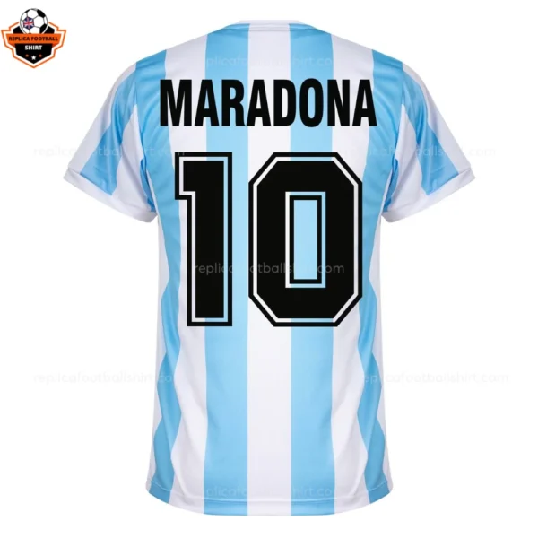 Retro Argentina MARADONA 10 Home Replica Football Shirt 1986