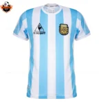 Retro Argentina MARADONA 10 Home Replica Football Shirt 1986