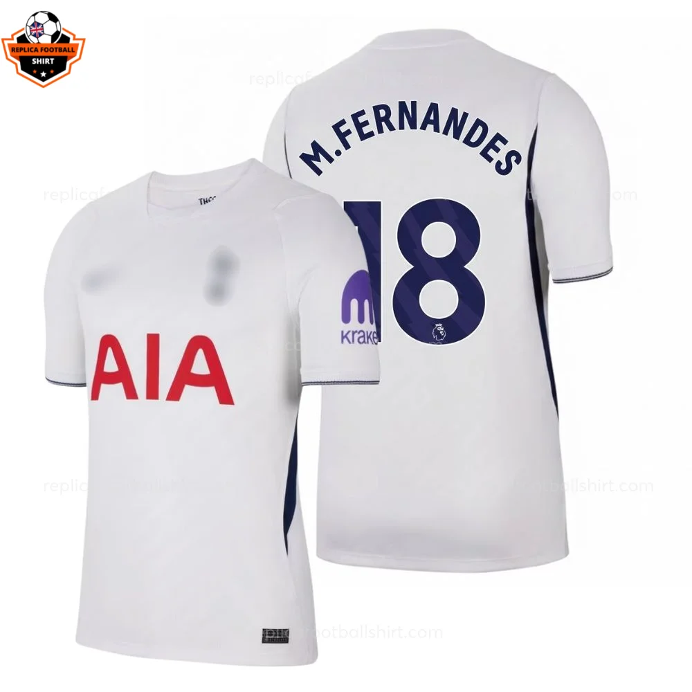 Tottenham Hotspur M.FERNANDES 18 Home Men Replica Football Shirt 2026/27