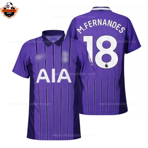 Tottenham Hotspur M.FERNANDES 18 Third Men Replica Football Shirt 2026/27