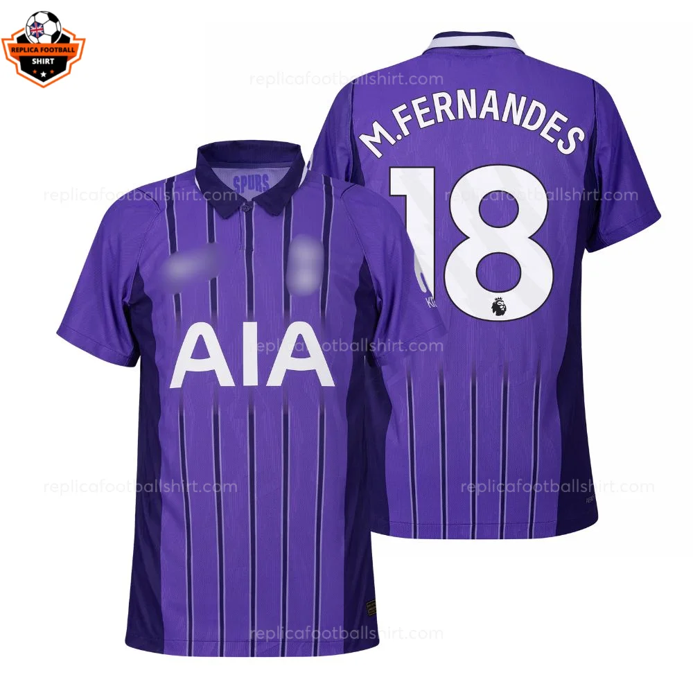 Tottenham Hotspur M.FERNANDES 18 Third Men Replica Football Shirt 2026/27