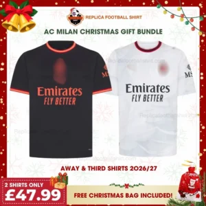 AC Milan 2026/27 Gift Bundle - Away & Third Fan-Version Men Football Shirts