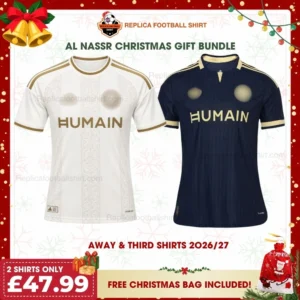 Al Nassr 2026/27 Gift Bundle - Away & Third Fan-Version Men Football Shirts