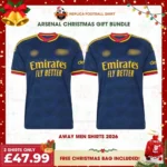 Arsenal 2026/27 Gift Bundle - 2 Away Fan-Version Men Football Shirts