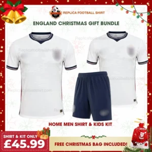 England World Cup 2026 Gift Bundle – Home Dad Shirt & Son Kit Fan-Version
