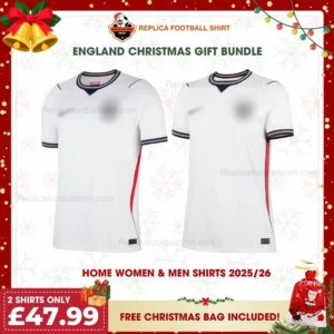England World Cup 2026 Home Men & Women Replica Football Shirt Gift Bundle