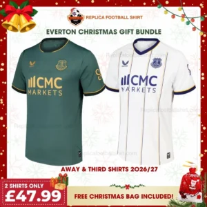Everton 2026/27 Gift Bundle - Away & Third Fan-Version Men Football Shirts
