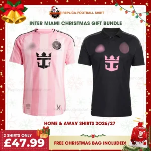 Inter Miami 2026/27 Gift Bundle - Home & Away Fan-Version Men Football Shirts