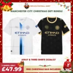 Manchester City 2026/27 Gift Bundle - Away & Third Fan-Version Men Football Shirts