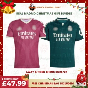 Real Madrid 2026/27 Gift Bundle - Away & Third Fan-Version Men Football Shirts