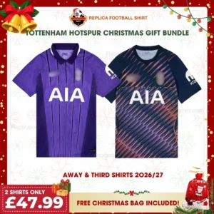 Tottenham Hotspur 2026/27 Gift Bundle - Away & Third Fan-Version Men Football Shirt