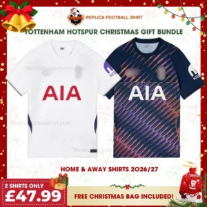 Tottenham Hotspur 2026/27 Gift Bundle - Home & Away Fan-Version Men Football Shirt